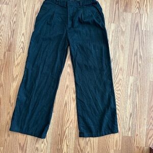 Black Linen Pants